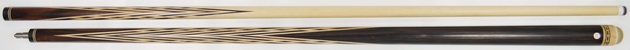 Эбен-клен (22 запила) костяшка из рога